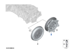 21212283028 - : Clutch Flywheel for BMW: M2, M3, M4 Image