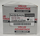 DD06M4CU2PNW - Brakes: Value Advantageâ„¢ PAD KIT - REAR for Nissan Image