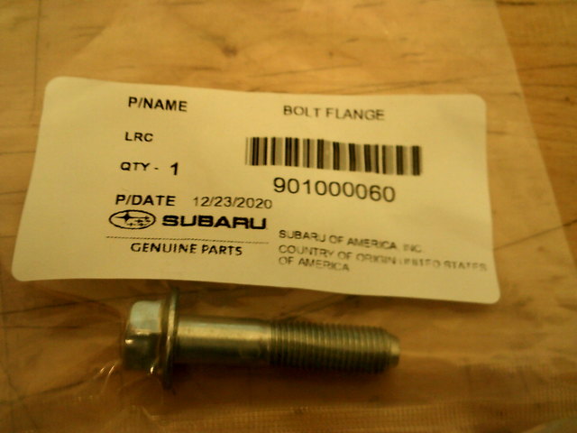 901000060 - Knuckle Bolt 1992-2024 Subaru | Subaru Direct