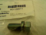 901130011 - : Disc Brake Caliper Bracket Mounting Bolt for Subaru: Baja, BRZ, Crosstrek, Forester, Impreza, Legacy, Outback, WRX, XV Crosstrek Image