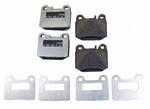 163420112041 - Brakes: Parts Kit, Brake Pad for Mercedes-Benz: ML320, ML430, ML55 AMG Image