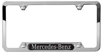 Q6880122 - Exterior: Mercedes -Benz Frame (Polished With Carbon for Mercedes-Benz Image