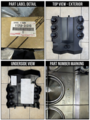1125931310 - Engine: Engine Cover for Toyota Image