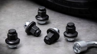 PT0766020002 - Wheels: Wheel Lug Nuts, Black Pvd (qty 6) for Toyota Image