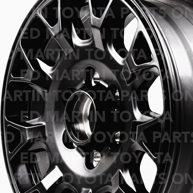 PTR5635242F1 - Wheels: TRD Accessory Aluminum Alloy Wheel 18" - Satin Black | 4G Tacoma; 3G Tundra; LC250; 6G 4RUNNER; GX550 for Toyota Image
