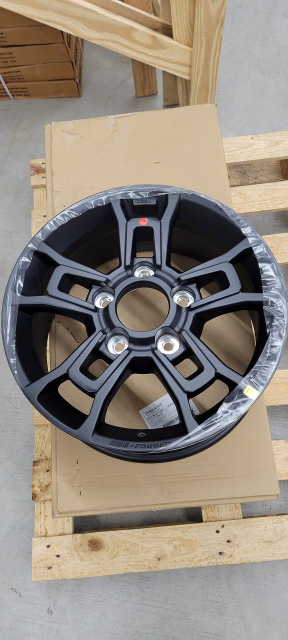 PT9603420002 - Wheels: Wheel TRD Forged Aluminum Matte Black 18 Inch for Toyota Image