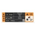 FJ7Z1503050A - Body: Warning Label for Ford Image