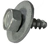 W702324S442 - : Radiator Support Air Deflector Screw for Ford Image
