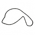 JT4Z6020A - Cooling System: Water Pump Assembly Gasket for Ford Image