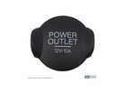 YS4Z15052BA - Electrical: 12 Volt Accessory Power Outlet Cover for Ford Image