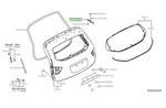 904013KA0A - : 90411 IN IMAGE - Hinge LEFT for Nissan Image