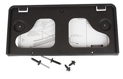 FT4Z17A385AA - Body: License Plate Bracket for Ford Image