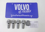 31439226 - : Lockable Lug Nut Kit - Chromed Steel for Volvo Image
