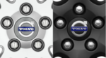 30671515 - : Hub Cap Kit - Silver for Volvo Image