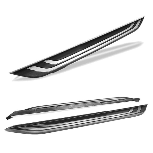 PZQ4442121 - Exterior: Genuine Toyota Running Boards Rav4 Prime - NEW/OEM for Toyota: RAV4, RAV4 Prime Image