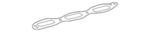 17177F4010 - Engine: Intake Manifold Gasket for Toyota: Sequoia, Tundra Image