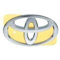 7544108020 - : Emblem for Toyota: Highlander, Land Cruiser, Sienna Image