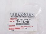 7544102060 - Body: Nameplate for Toyota Image