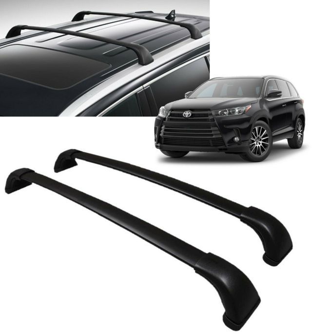 PT27848170 - Cargo Management: Roof Cross Bar Kit for Toyota: Highlander Image