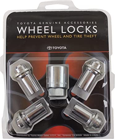 27600901 - Wheels: Wheel Lock for Toyota: 4Runner, Corolla, FJ Cruiser, Highlander, Matrix, Sequoia, Solara, Tacoma Image