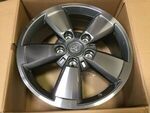 PT53334070 - : Wheel Machined Silver 5 Spoke 20 Inch for Toyota: Tundra Image