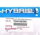 754410E060 - Body: Nameplate for Toyota: Highlander Image