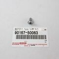 9016750063 - Body: Bumper Side Screw for Scion: iM, tC | Toyota: 4Runner, Avalon, bZ4X, C-HR, Camry, Corolla, Corolla Cross, Corolla iM, Crown, Crown Signia, GR Corolla, Grand Highlander, Highlander, Land Cruiser, Mirai, Prius, Prius AWD-e, Prius C, Prius Prime, Prius V, RAV4, RAV4 Prime, Sequoia, Sienna, Tacoma, Tundra, Venza Image