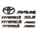 PT9484219702 - : Exterior Emblem Overlay, Black for Toyota: RAV4 Image