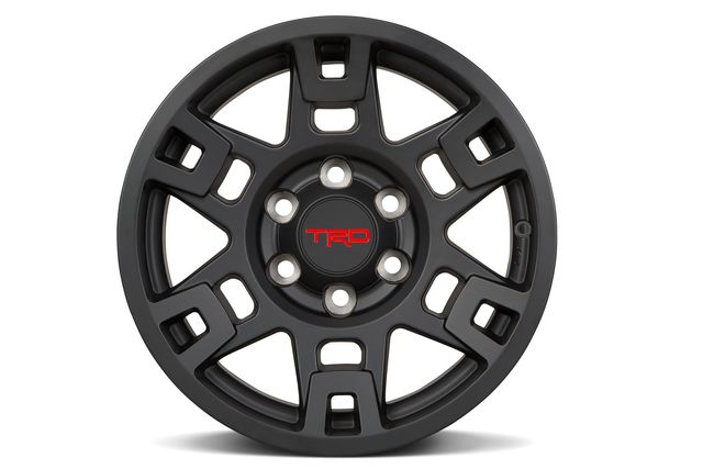 PTR2035110BK - Wheels: Genuine Toyota TRD Pro 17" Allow Wheel- Matte Black for Toyota: 4Runner, FJ Cruiser Image