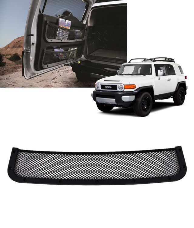 PT91235070 - Cargo Management: Rear Door Storage Cargo Net Toyota FJ Cruiser Genuine OEM for Toyota: FJ Cruiser Image