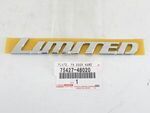 7542748020 - Body: Nameplate for Toyota: Highlander, Sequoia Image