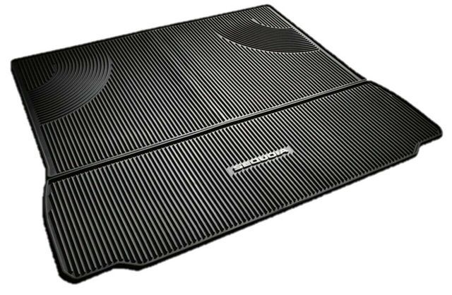 PT9080C08202 - Cargo Management: Sequoia 2PC Cargo Black All Weather Mats OEM/New for Toyota: Sequoia Image