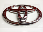 753310T010 - : OEM Genuine Toyota "T" Badge Chrome Emblem for Toyota: Venza Image