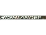 754420E050 - Body: Nameplate for Toyota: Highlander Image