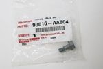 90016AA604 - : Disc Brake Caliper Pin Bolt for Scion: iM, iQ, tC, xA, xB, xD | Toyota: Avalon, C-HR, Camry, Celica, Corolla, Corolla Cross, Corolla iM, Echo, Highlander, Matrix, Mirai, MR2, MR2 Spyder, Prius, Prius AWD-e, Prius C, Prius Plug-In, Prius Prime, Prius V, RAV4, Sienna, Supra, Venza, Yaris Image