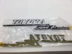 PT4136020002 - : Badge - Chrome With Black for Toyota: Land Cruiser Image