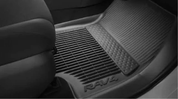 PT9084221520 - Interior: Genuine Toyota All Weather Floor Mat Set - NEW/OEM for Toyota: RAV4, RAV4 Prime Image