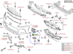 SU00310937 - Body: Side Bracket for Toyota Image
