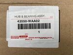 43550WAA02 - Suspension: Front Hub &amp; Bearing for Toyota: GR Supra Image