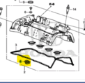 123425A2A01 - Engine: Engine Valve Cover Gasket for Honda: CR-V Image