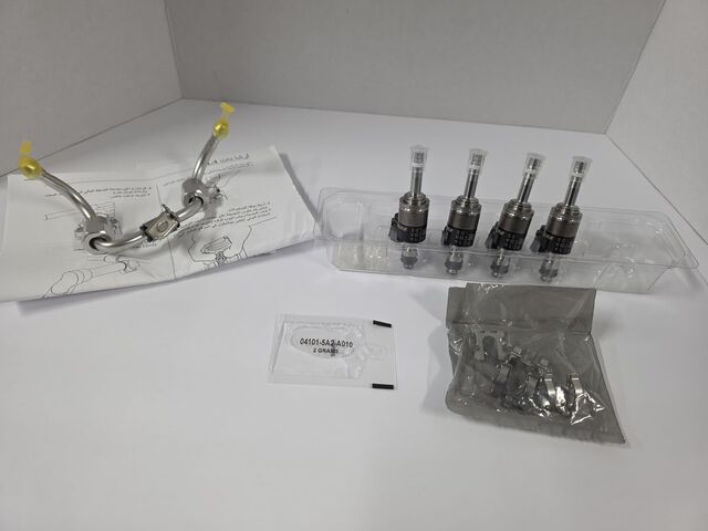 4 Honda Genuine OEM Fuel Injectors 16010-5PA-305 For Accord CR-V Civic 1.5L Turbo 2-Year Warranty