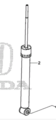 52611T5RA02 - Suspension: Shock Absorber for Honda: Fit Image