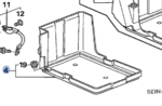 31521SDBA00 - : Battery Box for Honda: Accord Image