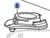 52748TF0020 - Suspension: Lower Insulator for Honda Image