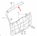 51493418680 - : 2006-2010 BMW X3 - Upper Trim Panel for BMW Image