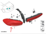 63215A510A4 - : Tail light LED side panel right for BMW Image