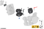 61135A1FA47 - Electrical: Socket for BMW Image