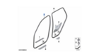 51727396554 - : Edge Protection Door Front 518524 for BMW Image