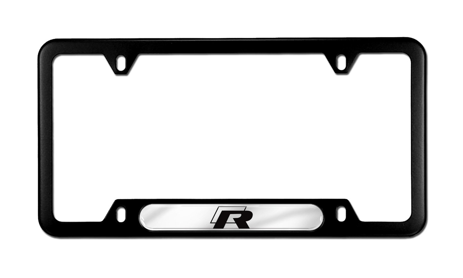 5H0071801 - Exterior: License Plate Frame - New Style R Logo for Volkswagen Image