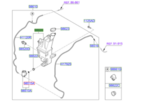 98620D9100 - Body: Reservoir for Kia Image